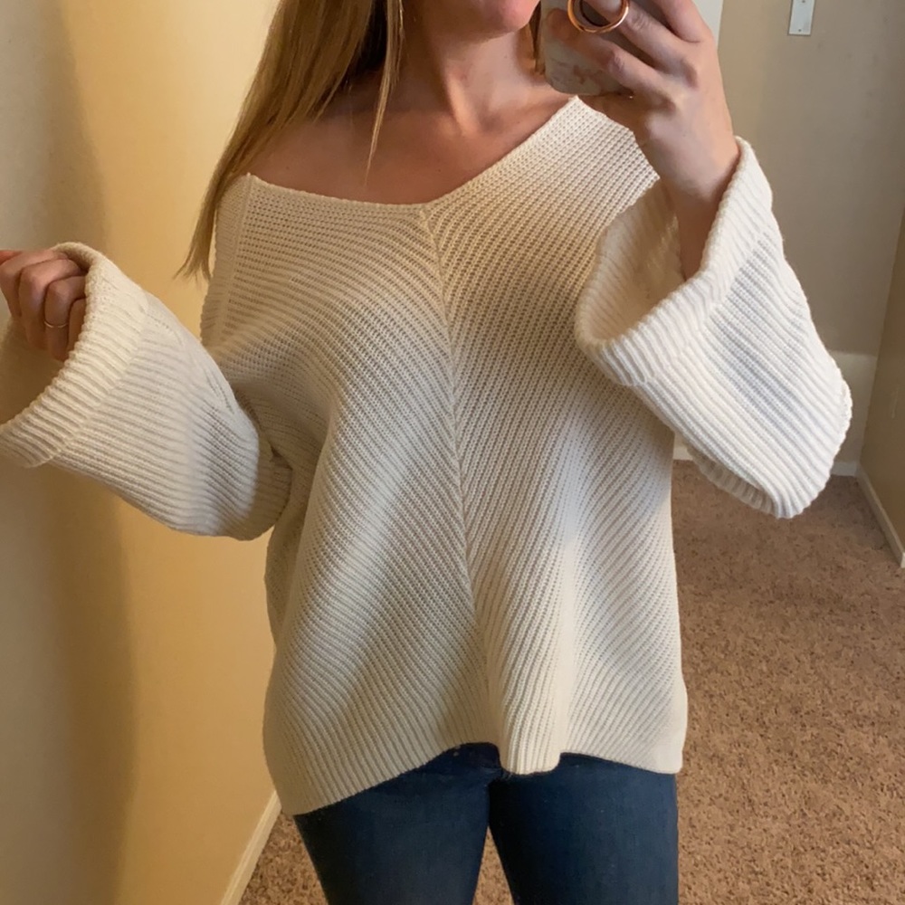 Cotton On Bell Sleeve Knit Sweater